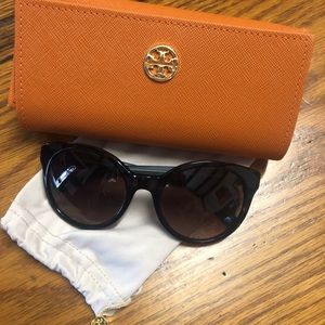 Tory Burch Glasses-Tortoise Round